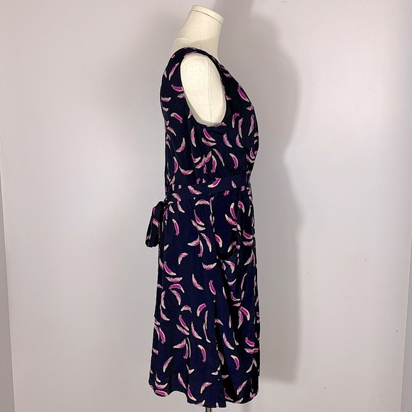 Yoana Baraschi feather dress with front pockets size 6 - Picture 5 of 16